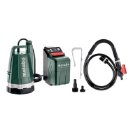 Акумулаторна потопяема помпа за чиста вода Metabo TPF 18 LTX 2200 Solo, 18 V, 2 м, 2200 л/ч, без батерии и зарядно устройство (601729850)