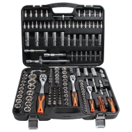 Комплект гедоре Premium, 1/4"-3/8"-1/2", 171 части (45839)