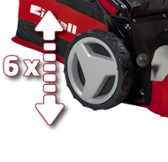 Бензинова самоходна косачка с мулчиране Einhell GC-PM 56/2 S HW, 3.75 к.с., 56 см, 80 л (3404860)