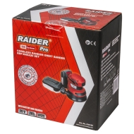 Акумулаторен ексцентършлайф Raider RDP-KRSA20, 20 V, 2 Ah, ф125 мм (030180)
