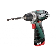 Акумулаторен винтоверт Metabo PowerMaxx, 10.8 V, 34 Nm, 2x2 Ah (600984500)