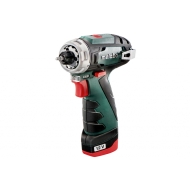 Акумулаторен винтоверт Metabo PowerMaxx, 10.8 V, 34 Nm, 2x2 Ah (600984500)