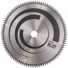 Циркулярен диск , BOSCH Multi Material, 305 x 30 x 3,2 mm, 96z (2608640453)
