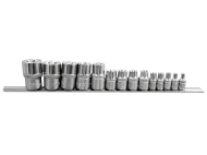Комплект вложки Force, 1/4", 14 бр. (JN62604)