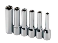 Комплект удължени вложки Force, 1/4", 6 бр. (JN62603)