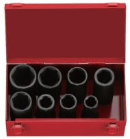 Комплект удължени ударни вложки Force, 3/4", Q19-41 мм, 8 бр. (JN67303)