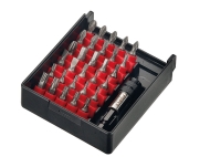 Комплект накрайници с магнитен държач Force BIT-BOX, 1/2", 31 бр (JN68032)
