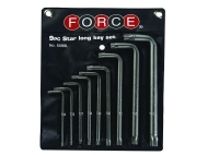 Комплект удължени г-образни шестограми Torx Force, T-20H-T-60H, 9 бр. (JN62835)