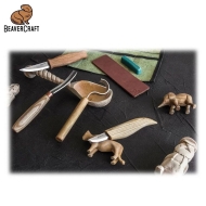 Комплект ножове за изработка на лъжици в брезентов калъф BeaverCraft S43