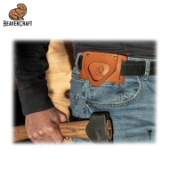 Кожена халка за носене на брадва на колан BeaverCraft LC_BO_01