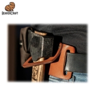 Кожена халка за носене на брадва на колан BeaverCraft LC_BO_01