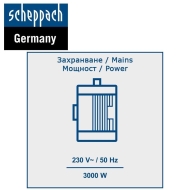 Електрическа машина за цепене на дърва Scheppach HL810, 8 т (5905310901)