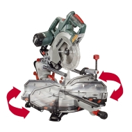 Електрически настолен циркуляр Metabo KGSV 72 Xact SYM, 1800 W, ф 216 мм (612216000)