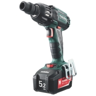 Акумулаторен ударен винтоверт Metabo SSW 18 LTX 400 BL, 18 V, 5.2 Ah, 2 батерии (602205650)