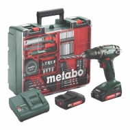 Акумулаторена винтоверт Metabo BS 18 SET, 18 V, 2Ah (602207880)