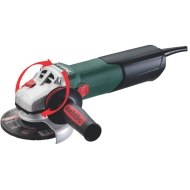 Електрически ъглошлайф Metabo WE 17-125 Quick, 1700 W, ф 125 мм (600515000)