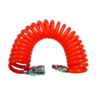 Маркуч за компресор Raider, PU, ф 6.5x9.5 мм, 5 м, с бързи връзки 1/4M&F (110701)