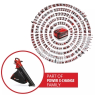 Акумулаторен листосъбирач Einhell VENTURRO 18/210 Power X-Change-Solo, 18 V (3433625)