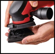 Електрически делташлайф Einhell TC-DS 20 E, 200 W, 90x90x90 мм, с 9 шкурки (4464255)