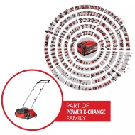 Акумулаторен култиватор-аератор Einhell GC-SC 36/31 Li - Solo Power X-Change, 18+18 V, 310 мм, 28 л, без батерии и зарядно устройство (3420660)