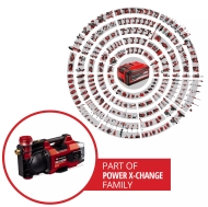 Акумулаторна градинска помпа Einhell AQUINNA 18/38 F LED AUTOMATIC Power X-Change, 18 V, 3 м3/ч, без батерии и зарядно устройство (4180430)