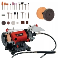 Електрически шмиргел Einhell TC-XG 75 Kit, 150 W, 75x10 мм, 100 части (4412559)