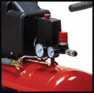 Маслен компресор Einhell TC-AC 190/50/8, 1500 W, 165 л/мин, 50 л, 8 бара (4007332)