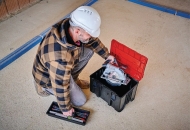 Системен куфар, част от E-Case System Einhell, 44.4 х 33 х 29.5 см (4540021)