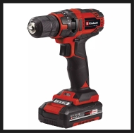 Комплект акумулаторни инструменти Einhell TC-TK 18 Li Kit Power X-Change, 18 V, 35 Nm, ф115 мм, 2 батерии (4257238)