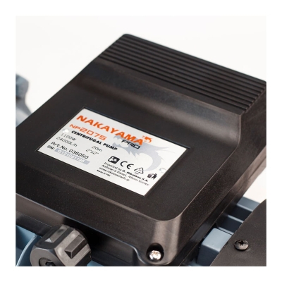 Електрическа центробежна водна помпа Nakayama Pro NP2075, 1100 W, 20 м, 24000 л/ч (036050)