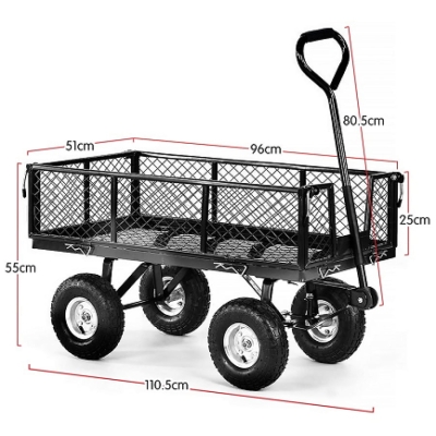 Градинска количка Bormann Lite BWB3600, 300 кг (056409)