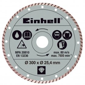 Диамантен диск за RT-SC 920 L EINHELL, ф300х25.4мм