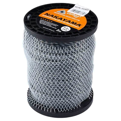 Усукана квадратна корда Nakayama Pro NC1005 Carbon3 Twist Line, 4 мм, 80 м (033639)