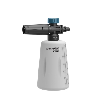 Дюза за пяна за водоструйка Bormann Pro BPW1001, 760 мл, за моделите BPW2210/ BPW4300/BPW4500/ BPW2200/BPW2600/ BPW3200/BWP2610/ BPW3210 (063490)