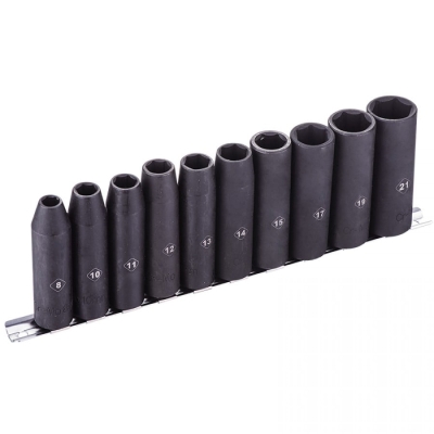 Комплект ударни вложки Bormann Pro BHT7704, 1/2", 8- 21 мм (075165)