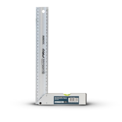 Прав ъгъл с нивелир Bormann Pro BHT7763, 35 см (054801)