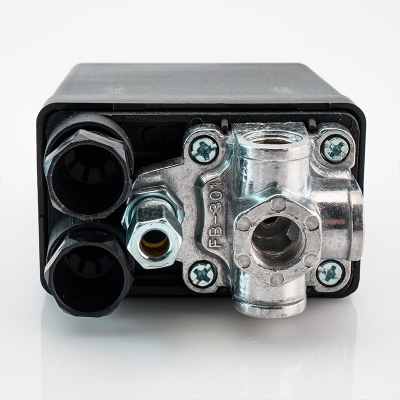 Монофазен пресостат за компресор Bormann BPS4400, 12 бара, 1/4" (013099)