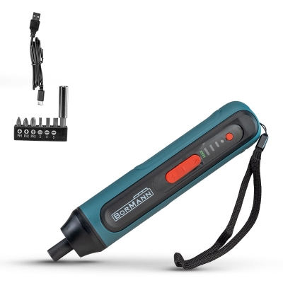 Акумулаторна отвертка Bormann BCD1050, 3.6 V, 1.5 Ah, 1.5 Nm (065722)
