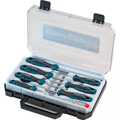 Комплект отвертки Bormann Pro BHT1664, 8 броя (036593)