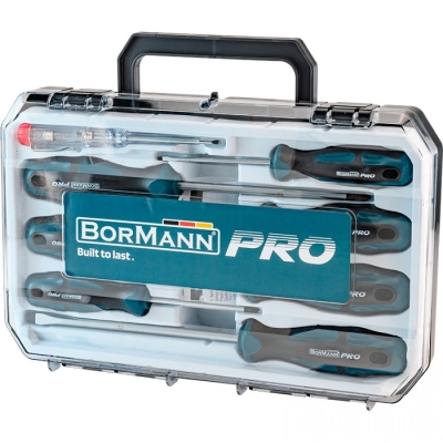 Комплект отвертки Bormann Pro BHT1664, 8 броя (036593)