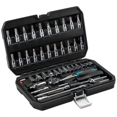 Комплект гедоре Bormann Pro BHT5100, 1/4", 46 части (024675)