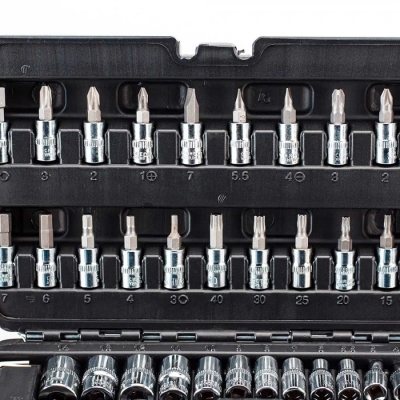 Комплект гедоре Bormann Pro BHT5100, 1/4", 46 части (024675)