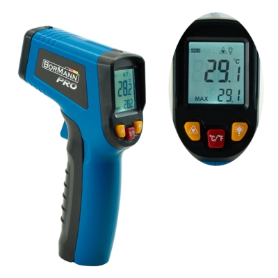 Инфрачервен термометър Bormann Pro BDM3000, от -50 до +400 (073802)