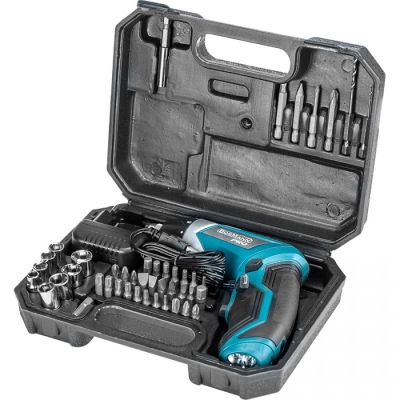 Акумулаторна отвертка Bormann Pro BBP3010, 3.6 V, 4 Nm, 44 части (036395)