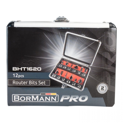 Комплект фрезери Bormann BHT1620, 8 мм, 12 броя (035497)