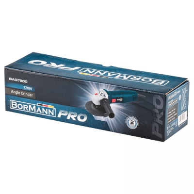 Електрически ъглошлайф Bormann Pro BAG7200, 720 W, 230 V, 125 мм (020677)