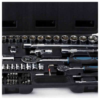 Гедоре комплект Bormann Pro BHT5150, 1/2" - 1/4", 73 части (024682)