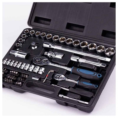 Гедоре комплект Bormann Pro BHT5150, 1/2" - 1/4", 73 части (024682)