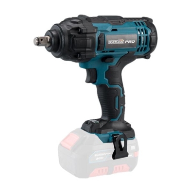 Акумулаторен ударен гайковерт Bormann BBP5100, 20 V, 4 Ah, 400 Nm, 1/2" (032717 032960 032977)