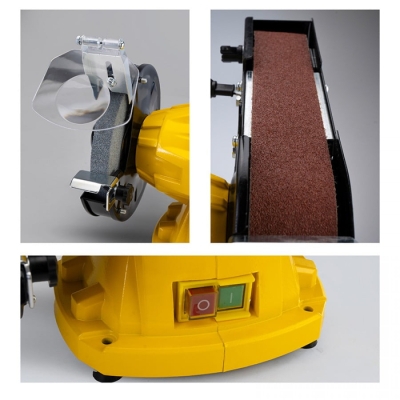 Електрически лентов и дисков шмиргел Bormann LITE BDT1520, 350 W, 150 мм, 686 мм (053859)